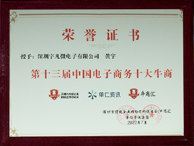 第三十届中国电子商务十大牛商