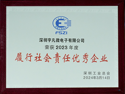 履行社会责任优秀企业