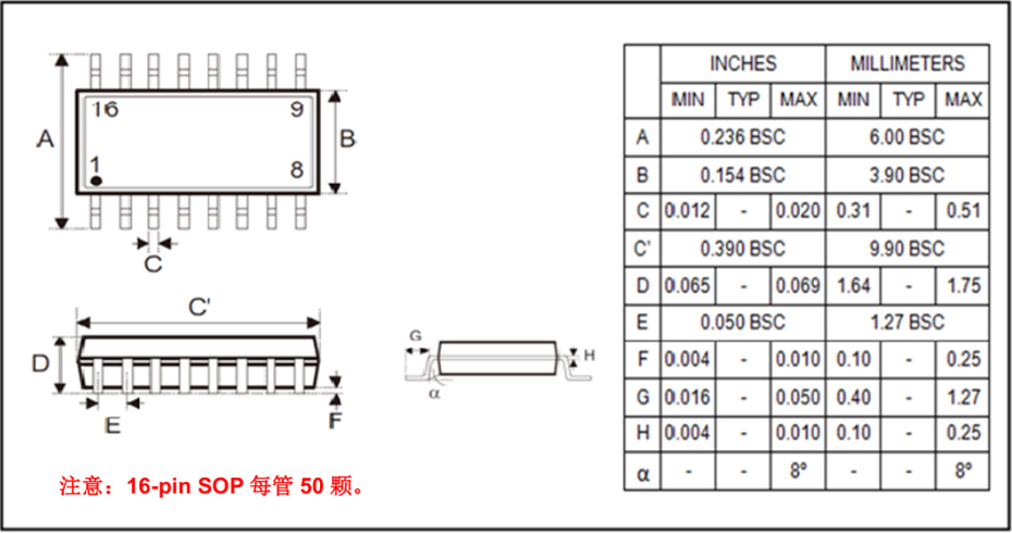 NY8B062D-SOP16封装