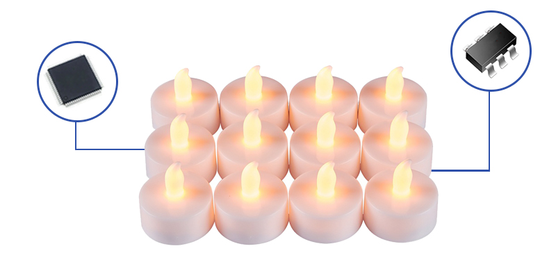 led蜡烛灯方案开发