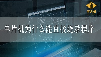 单片机为什么能直接烧录程序